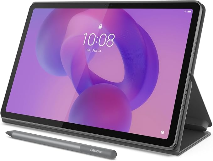 Lenovo Idea Tab – College Tablet – 11″ 2.5K IPS Touchscreen Display – 90Hz – MediaTek Dimensity 6300-4 GB Memory – 128 GB Storage – Integrated Arm Mali-G57 MC2 – Tab Pen and Folio Case