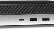 HP EliteDesk 800 G4 Mini Tiny Business PC, Intel Hexa-Core i5-8500T up to 3.5GHz, 16GB DDR4 RAM, 256GB NVMe SSD, Dual Monitor Support, WiFi, Bluetooth, HDMI, DisplayPort, Windows 11 64-bit (Renewed)
