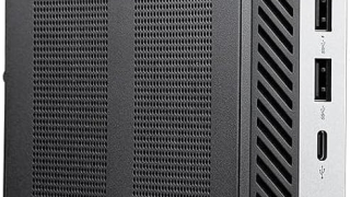 HP EliteDesk 800 G5 High-Performance Mini PC Desktop Computer, 9th Gen Intel Core i5-9500T, 32GB DDR4 RAM, 512GB SSD, Keyboard & Mouse, 4K Support, WiFi, Windows 11 Pro (Renewed)