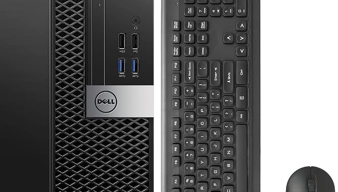 Dell Desktop Computer Windows 11 Pro OptiPlex 7040 i7 Refurbished Small Form Factor PC, i7-6700 3.40GHz,32GB Ram DDR4 New 1TB M.2 NVMe SSD,AX210 Built-in WiFi 6E, HDMI 3 Monitor Support (Renewed)