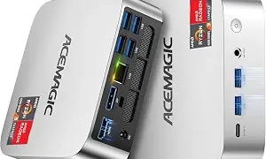ACEMAGIC K1 Mini PC Windows 11 Pro AMD Ryzen 7330U 16GB DDR4 256 SSD 28W