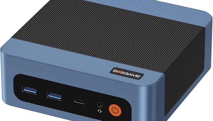 BOSGAME E5 Mini PC with Ryzen 5300U Computer