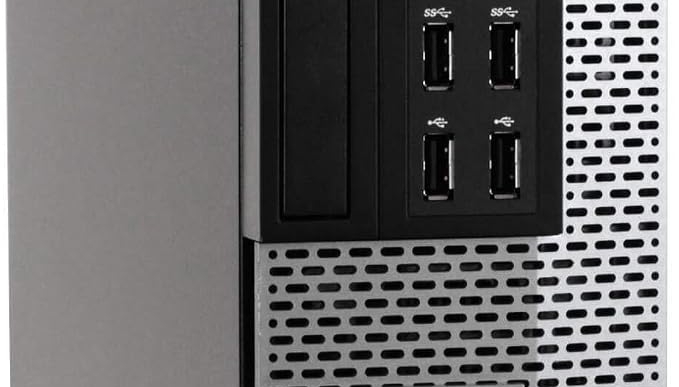 Dell Premium Desktop Computer PC, Intel Quad Core i5 3.2GHz, 16gb RAM, 1TB HDD, DVD, Bluetooth, WiFi, Compatible with Dell OptiPlex 9020 (Renewed)