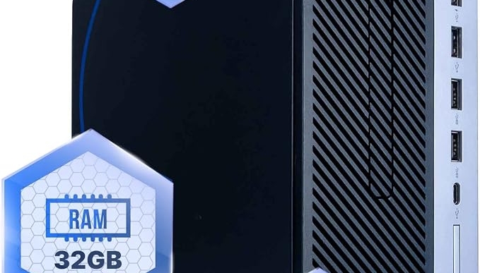 HP ProDesk 600G4 Desktop Computer | Hexa Core Intel i5 (3.2) | 32GB DDR4 RAM | 1TB SSD Solid State | Windows 11 Professional | Home or Office PC (Renewed)